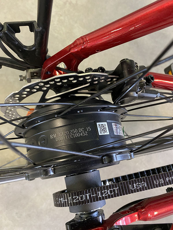 BZEN Milano achterwielmotor
